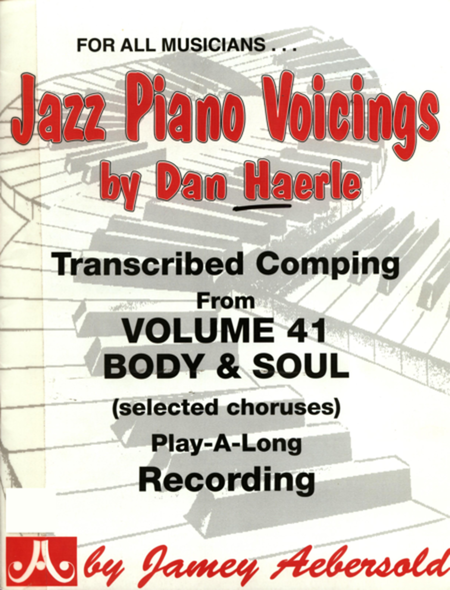 Jazz Piano Voicings Body and Soul 