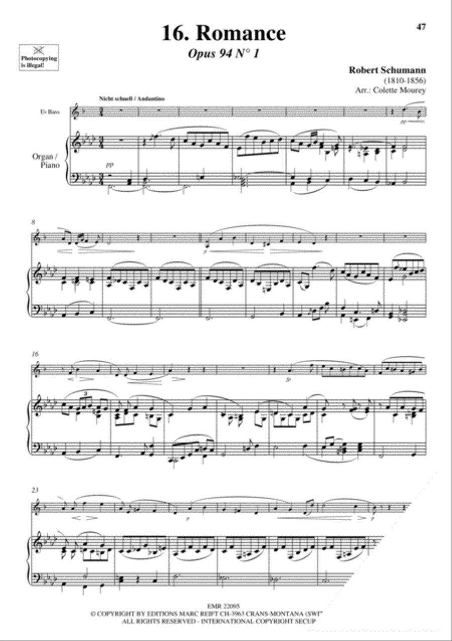 20 Greatest Meditations Voice Solo scores gallery preview page 18