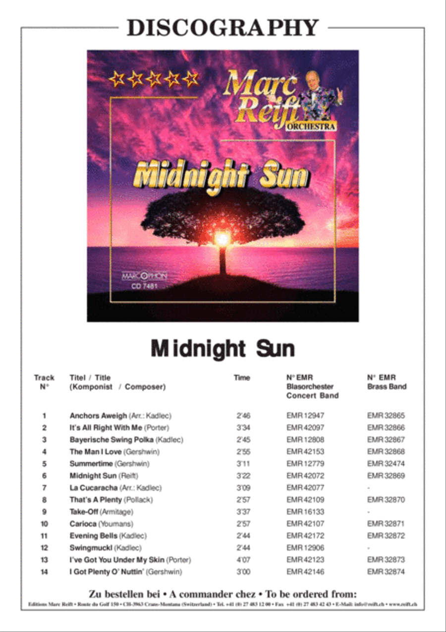Midnight Sun Midnight Sun Brass Band scores gallery preview page 3