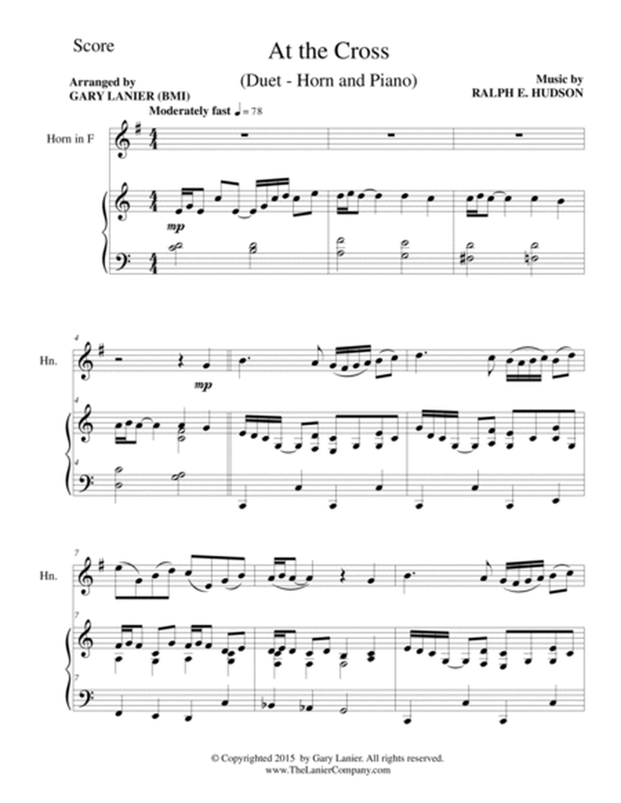 AT THE CROSS (Duet – French Horn and Piano/Score and Parts) image number null