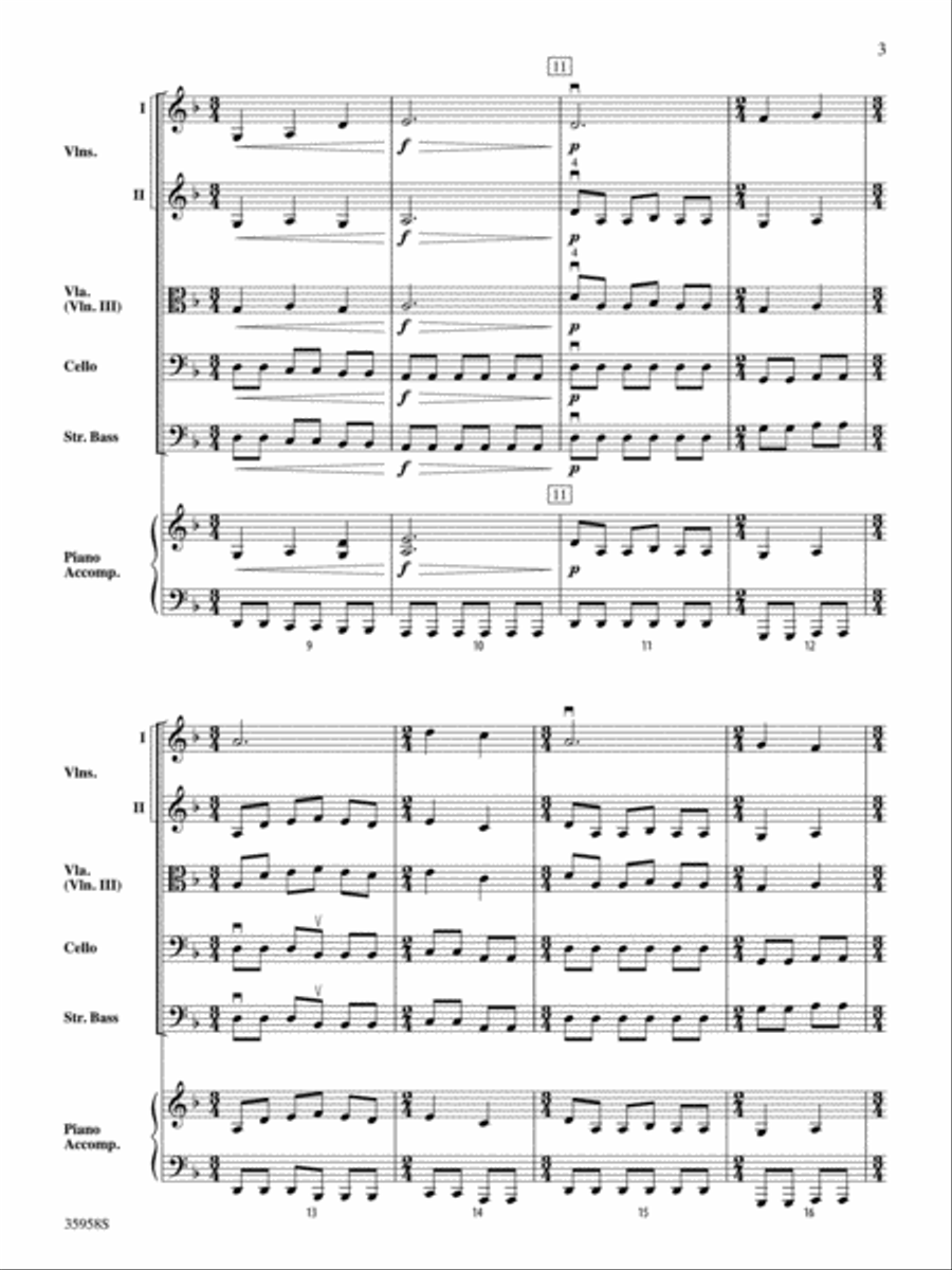 Terra Nova String Orchestra scores gallery preview page 3