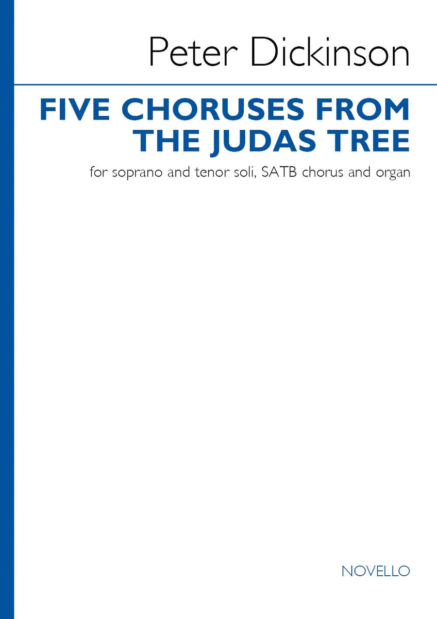 Five Choruses from The Judas Tree 4-Part scores gallery preview page 1