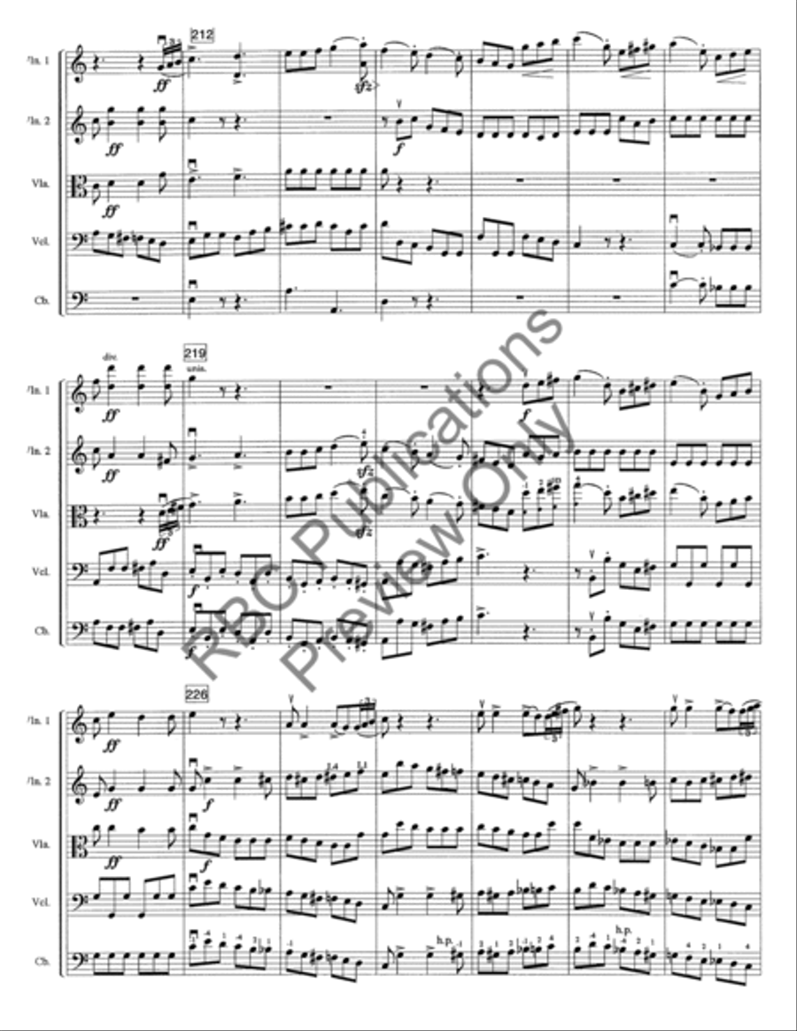 Witches Sabbath Witches Sabbath String Orchestra scores gallery preview page 13