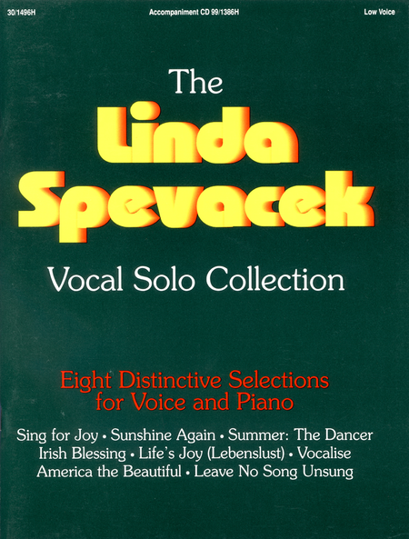 Linda Spevacek Vocal Solo Collection - Low Voice
