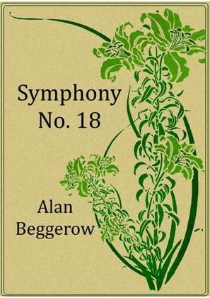 Symphony No. 18 - Score Only