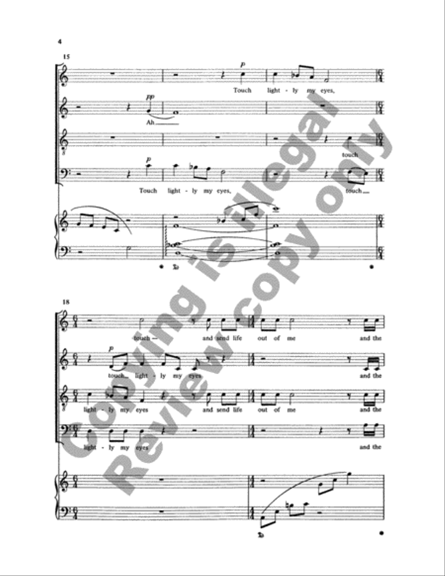 White Horses White Horses 4-Part scores gallery preview page 15