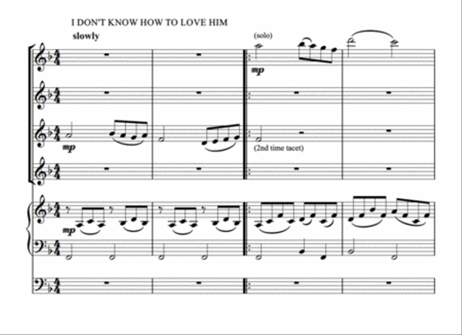 Jesus Christ Superstar Set of Parts scores gallery preview page 8