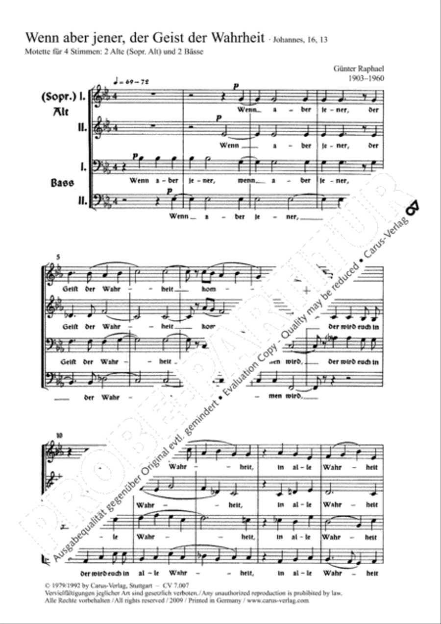 Wenn aber jener Wenn aber jener 4-Part scores gallery preview page 2