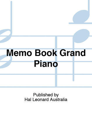 Memo Book Grand Piano