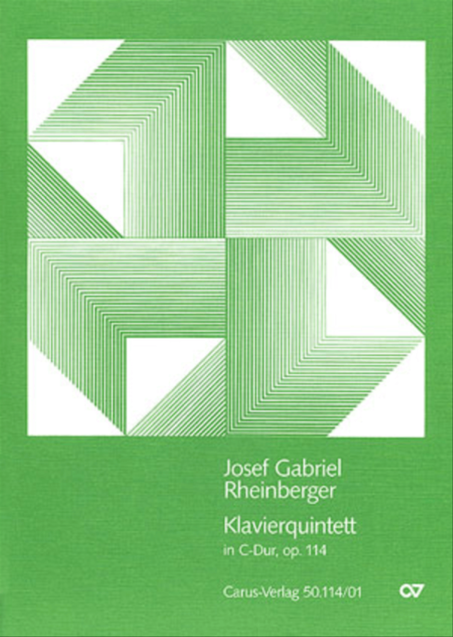 Piano Quintet in C major Piano Quintet scores gallery preview page 1