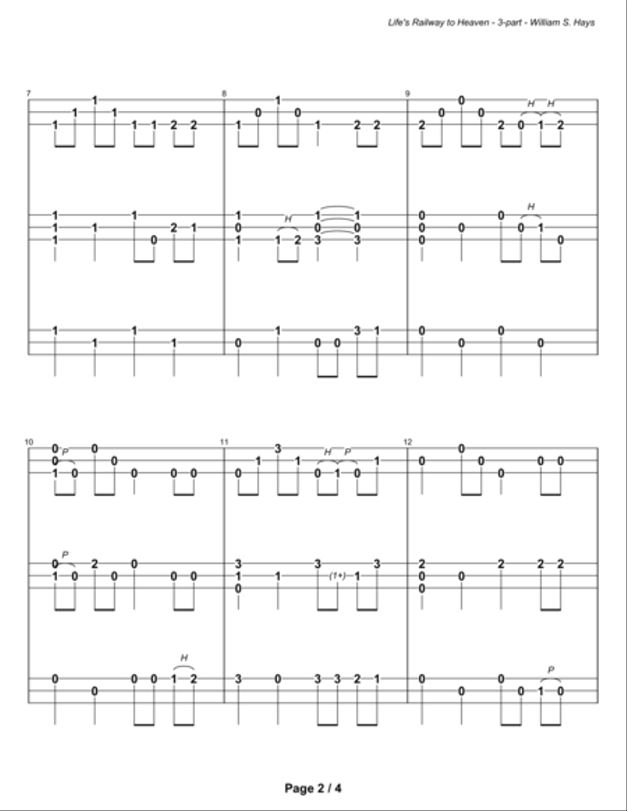 Life's Railway To Heaven (ensemble) Small Ensemble scores gallery preview page 4
