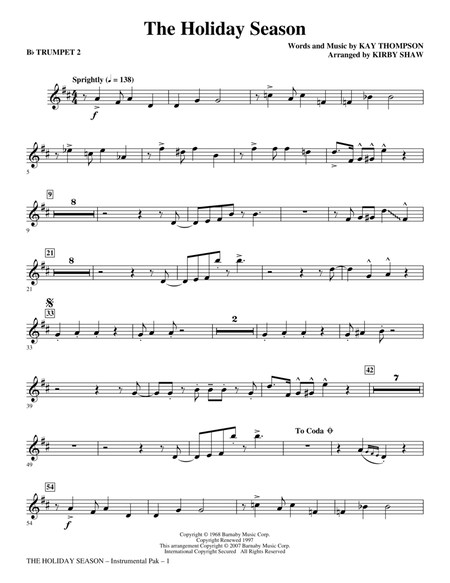 The Holiday Season - Bb Trumpet 2
