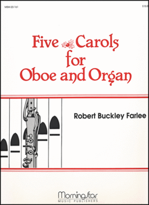 Book cover for Five Carols for Oboe and Organ