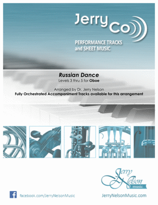 Russian Dance-Tchaikovsky (Arrangements Level 1-6 for OBOE + Written Acc)