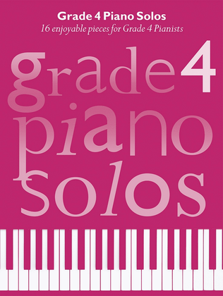 Book cover for Grade 4 Piano Solos
