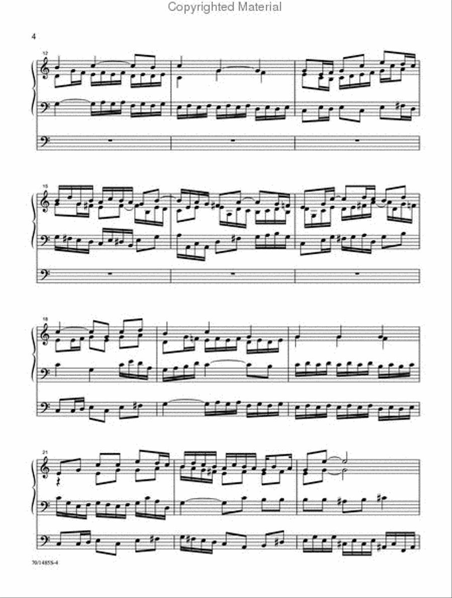 The David Cherwien Hymn Interpretation Series: Hymns of Glory Organ Solo scores gallery preview page 3