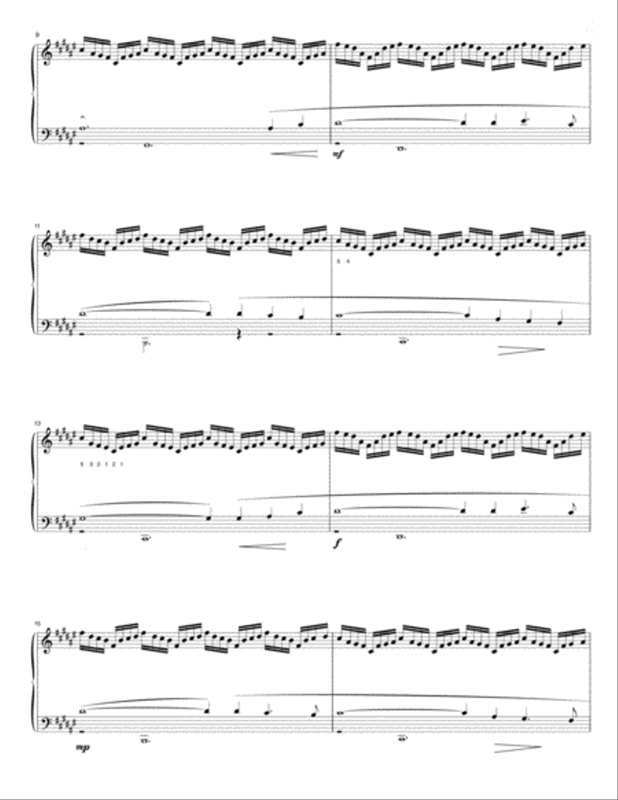 ADVANCED ORIGINAL PlANO BUNDLE DEAL Piano Solo scores gallery preview page 5