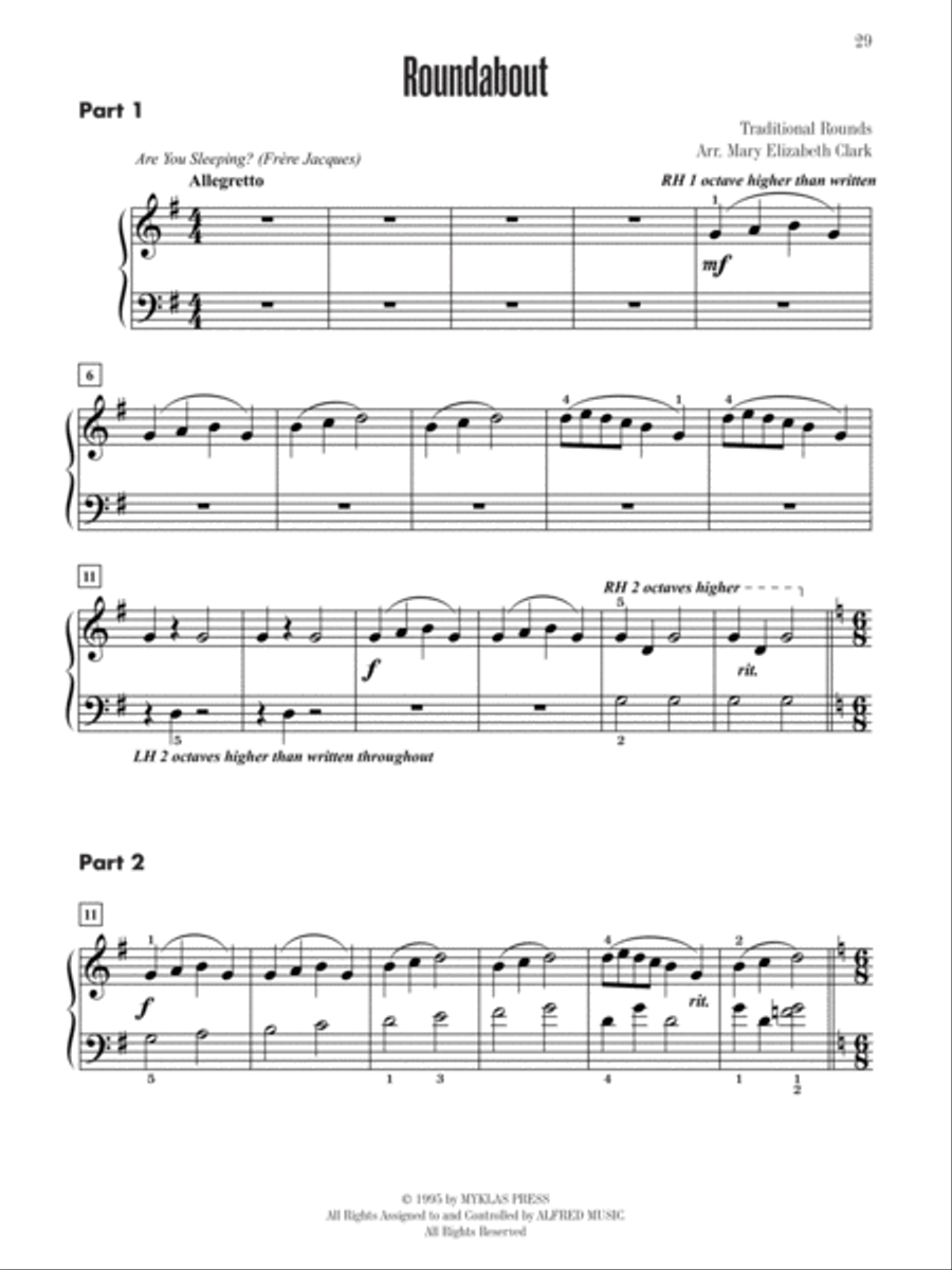 Contest Winners for Three, Book 1 Small Ensemble scores gallery preview page 9