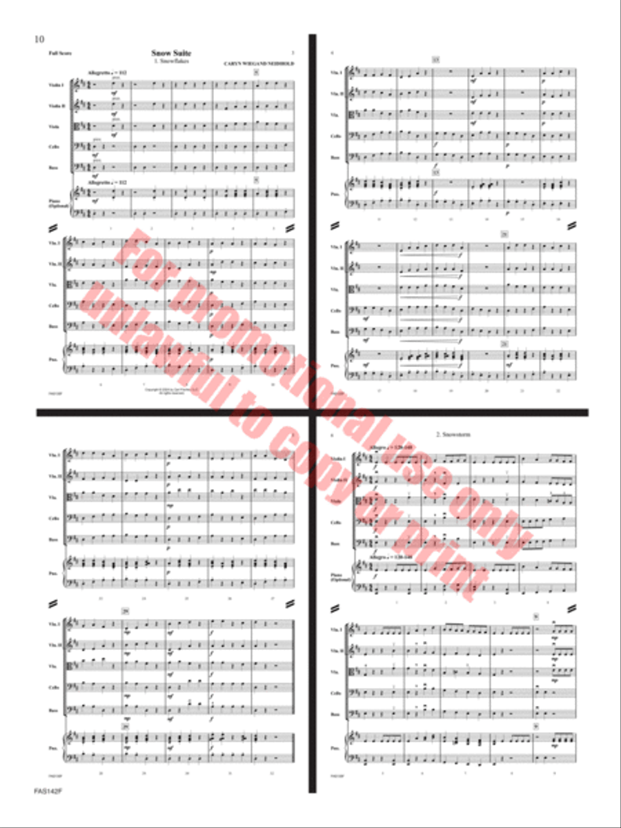 Bow Hunters Orchestra scores gallery preview page 10