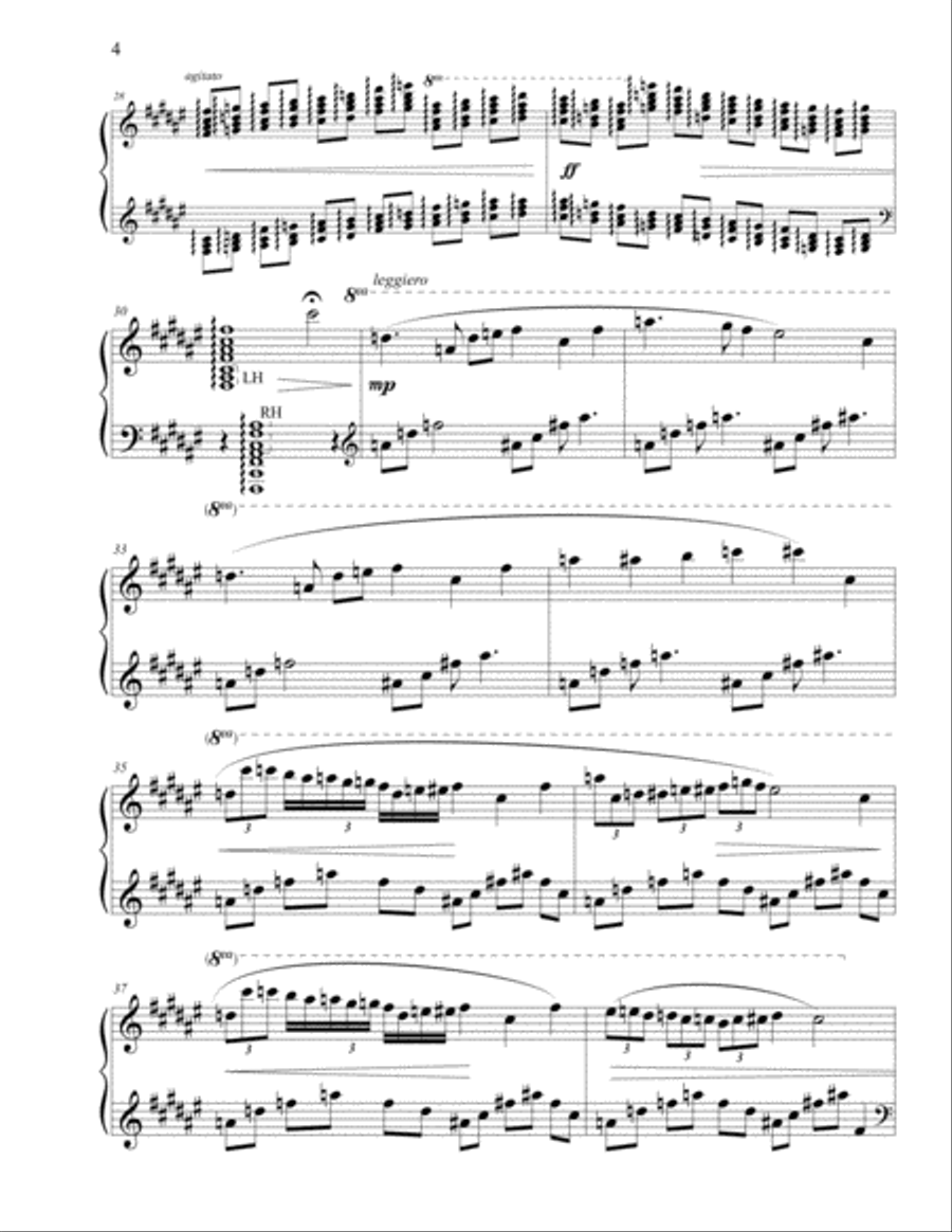 Hiemal Poems: Opus 15 Piano Solo scores gallery preview page 4