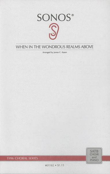 When In the Wondrous Realms - SATB image number null