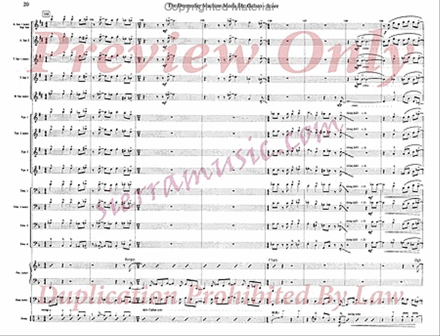 The Doomsday Machine Meets Mr. Gelato Jazz Ensemble scores gallery preview page 21