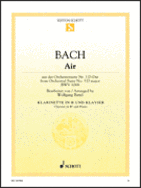 Air from Orchestral Suite No. 3 in D Major BWV 1068
