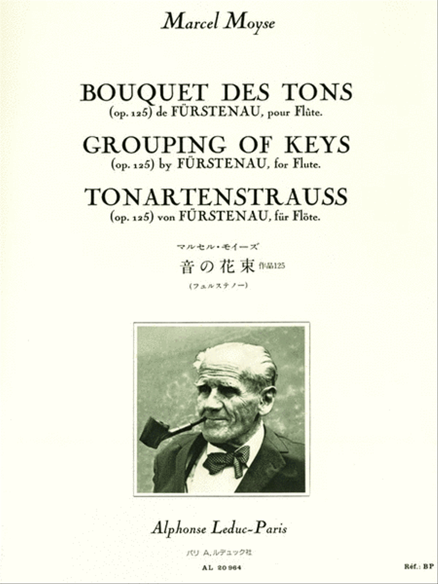 Marcel Moyse - Bouquet Des Tons Pour Flute, D?apres L?op. 125 D?anton Furstenau Flute Solo scores gallery preview page 1