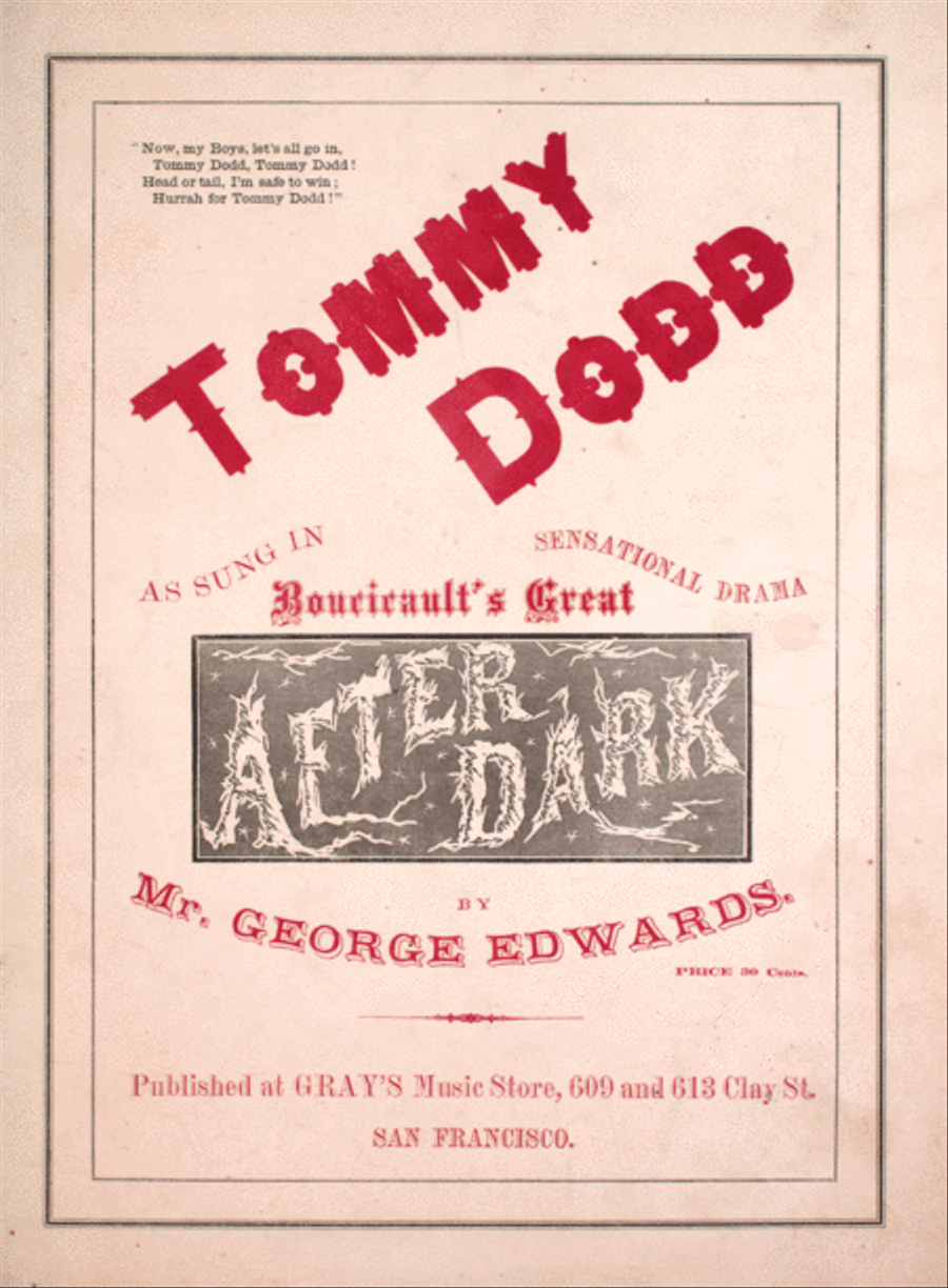 Tommy Dodd Voice scores gallery preview page 1