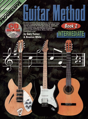 Book cover for Progressive Guitar Method Book 2 (Book/CD)