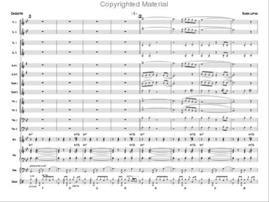 Rumba Latina Jazz Ensemble scores gallery preview page 3
