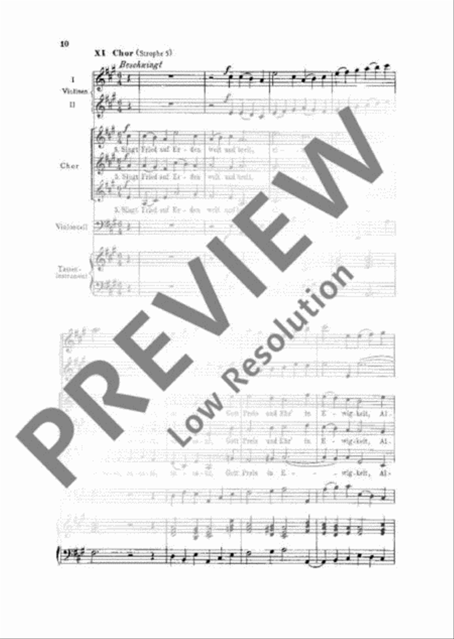 Christmassy song cantata SSA scores gallery preview page 11