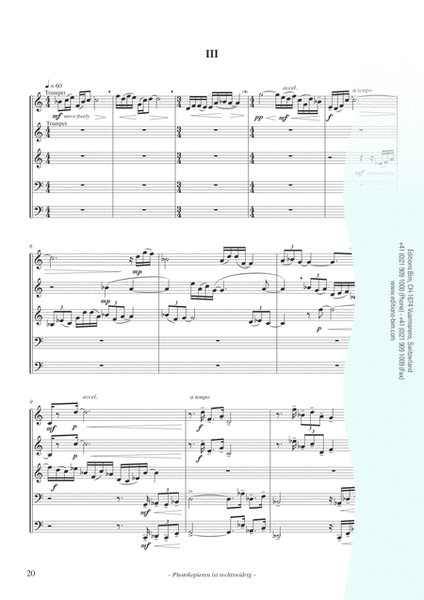 Strata Horn - Sheet Music