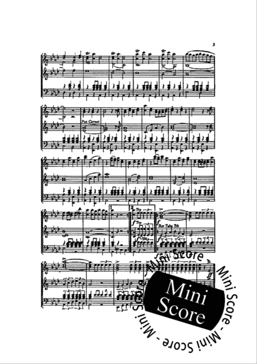 Mars Der Medici Concert Band scores gallery preview page 7