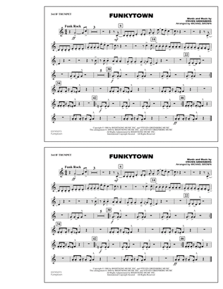 Book cover for Funkytown - 3rd Bb Trumpet
