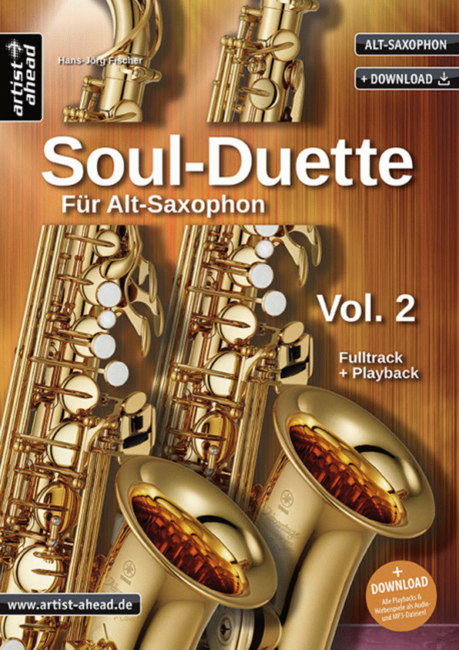 Soul Duette für Altsaxophon 2 Vol. 2