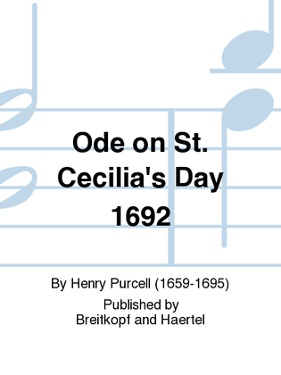 Ode on St. Cecilia's Day 1692 Z 328