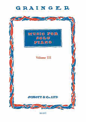 Book cover for Music for Solo Piano