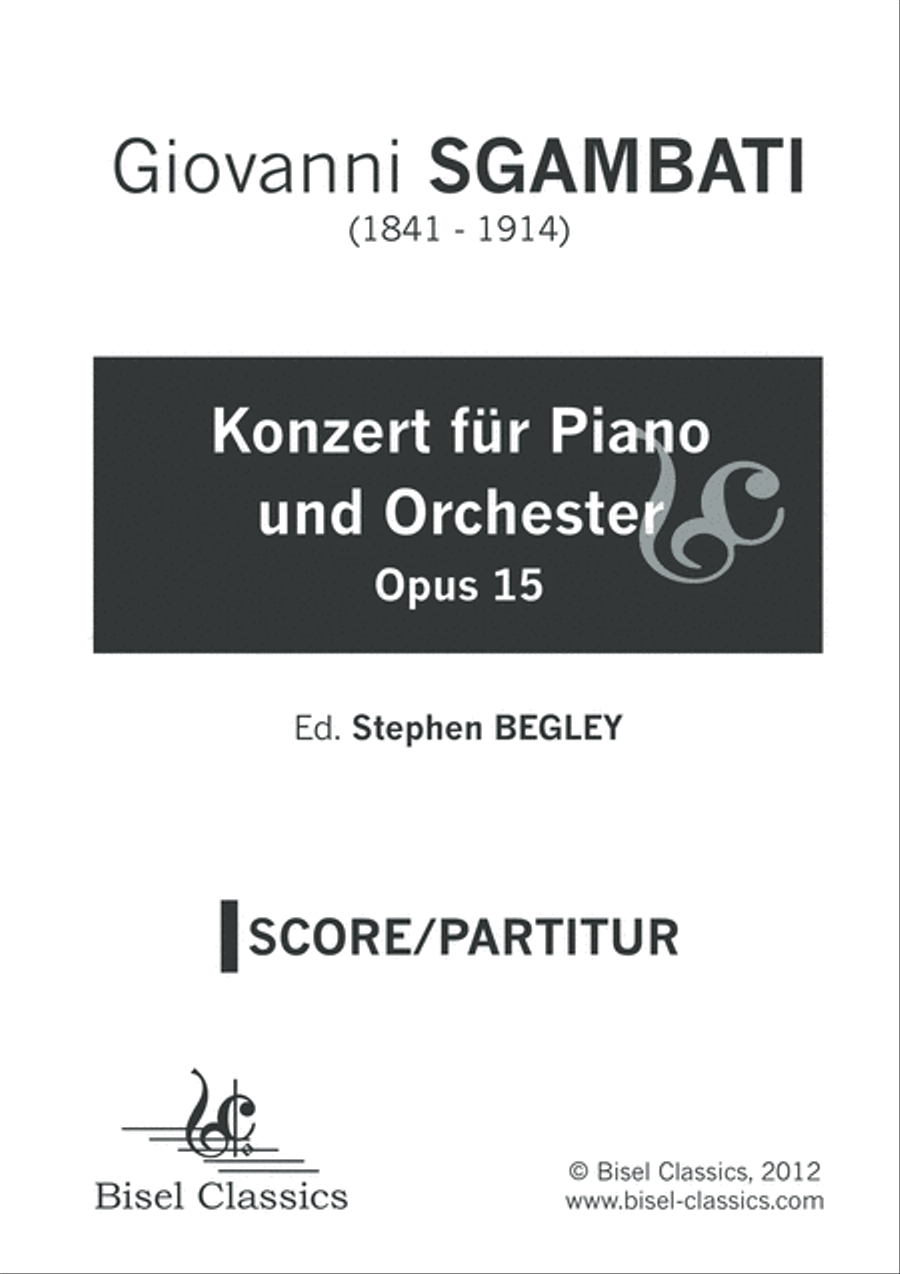 Konzert fur Piano und Orchester, Opus 15 Orchestra scores gallery preview page 3