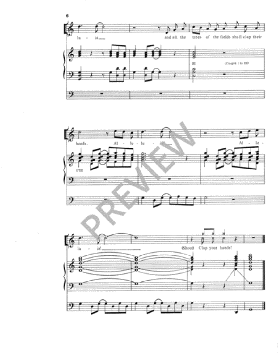 Sing with Joy! Unison Choir scores gallery preview page 6