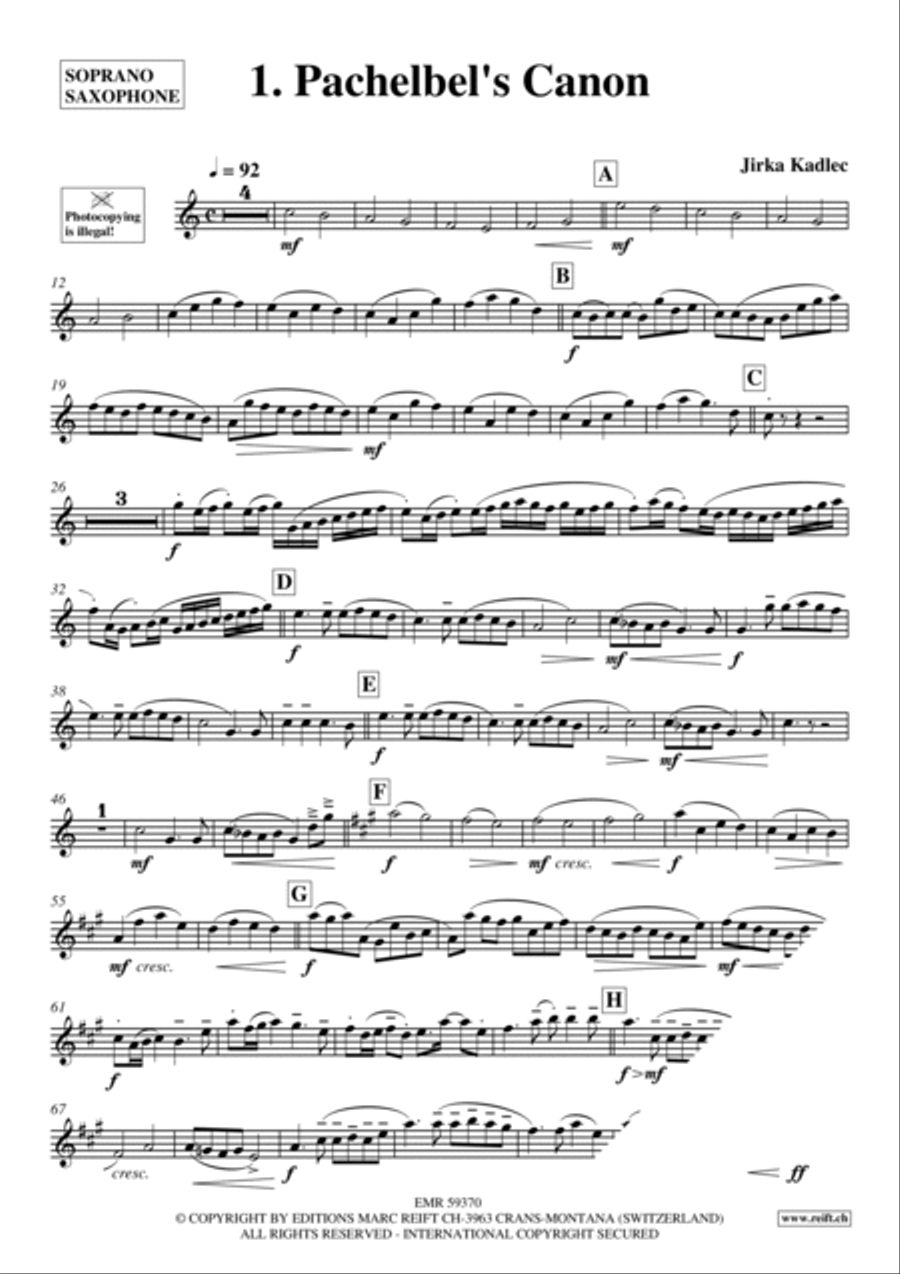 My Soprano Saxophone Collection Volume 9 Soprano Saxophone scores gallery preview page 3