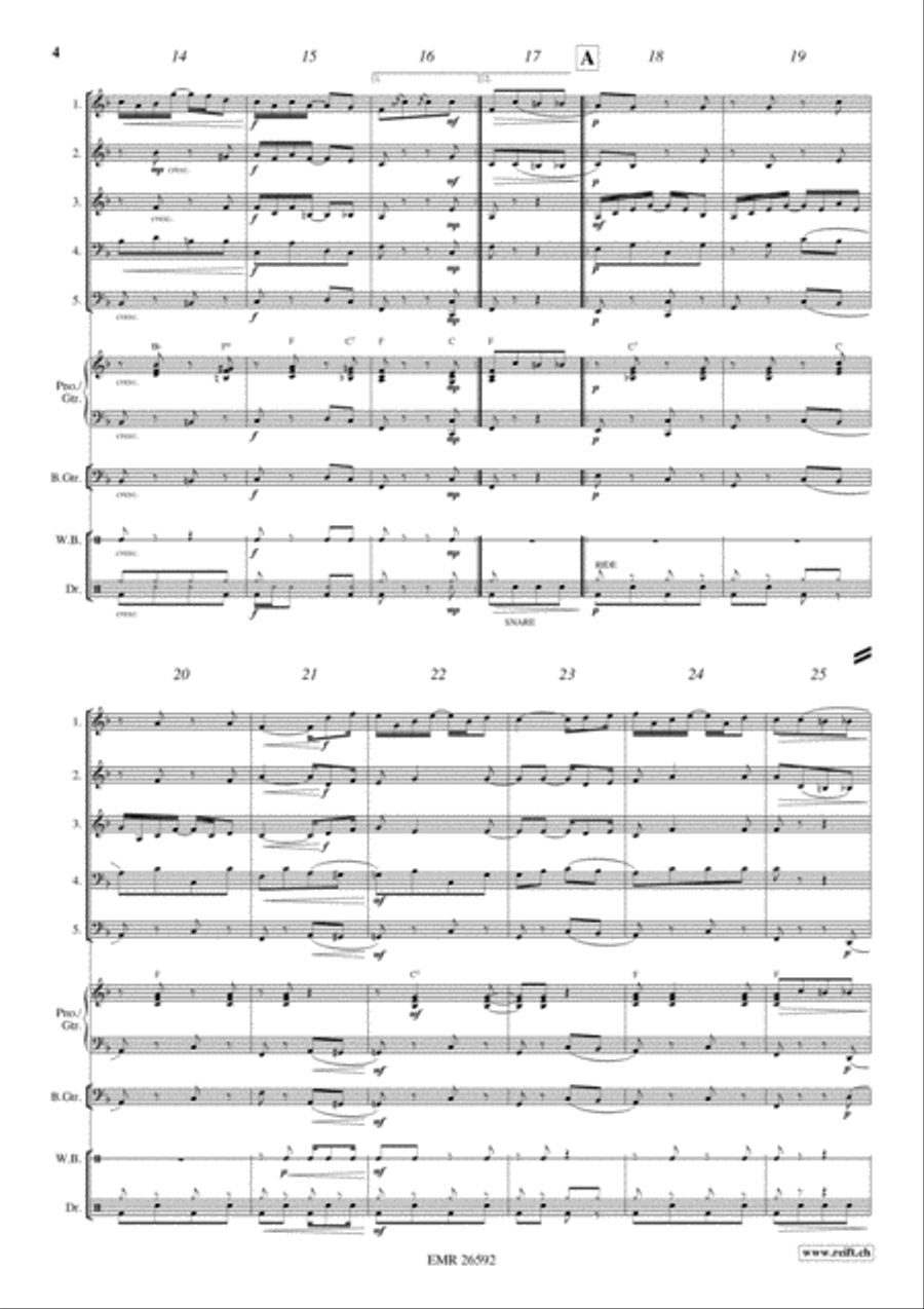 Frog Legs Rag Frog Legs Rag Woodwind Quintet scores gallery preview page 4