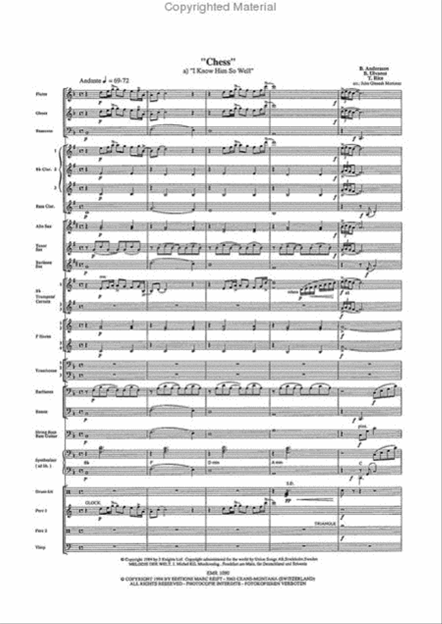 Chess Concert Band scores gallery preview page 3