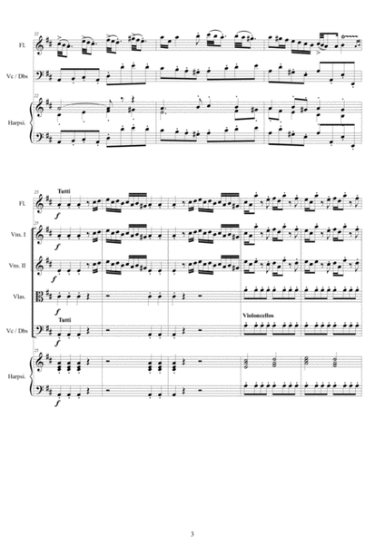 Vivaldi - Flute Concerto in D major RV 427 for Flute solo, Strings and Harpsichord image number null
