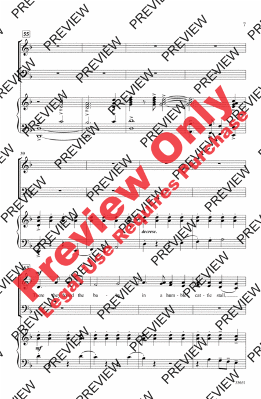 Masters in This Hall Masters in This Hall 3-Part scores gallery preview page 7