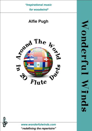 Book cover for Around The World In 20 Flute Duets