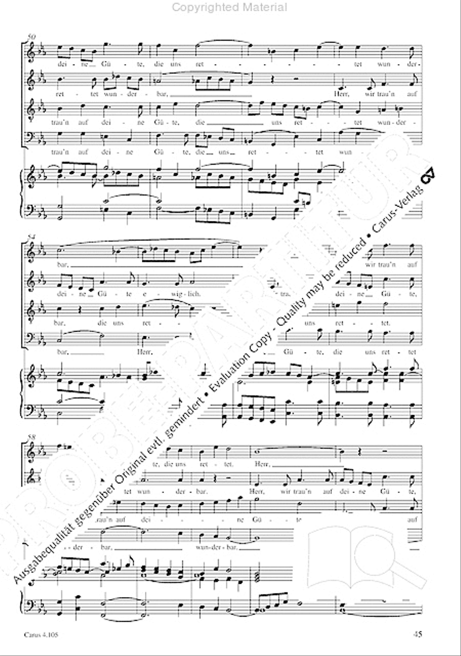 Choral collection Mendelssohn - editionchor Choir scores gallery preview page 46