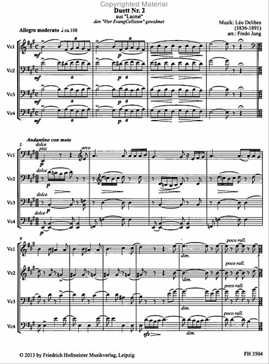 CellOpera, Vol. 1 CellOpera, Vol. 1 Cello scores gallery preview page 2