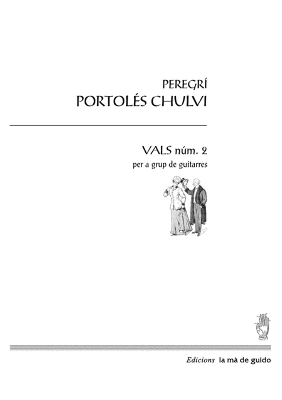 Vals núm. 2 Vals núm. 2 Classical Guitar scores gallery preview page 1