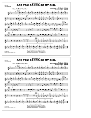 Are You Gonna Be My Girl (arr. Paul Murtha) - Bells/Xylophone